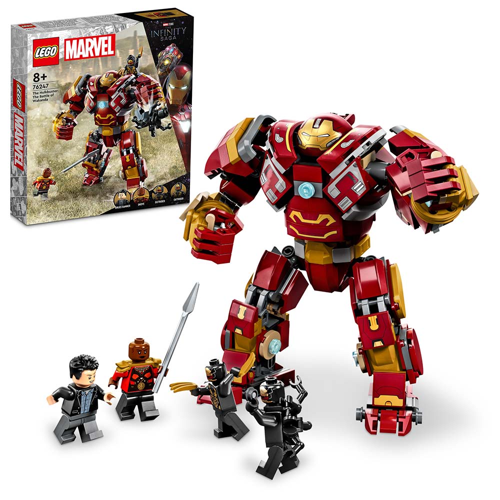 Bild von LEGO® LEGO® Super Heroes 76247 Hulkbuster: Der Kampf von Wakanda Konstruktionsspielsteine