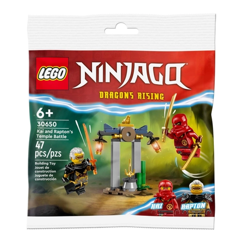 Bild von LEGO® Ninjago Kais und Raptons Duell im Tempel (30650)