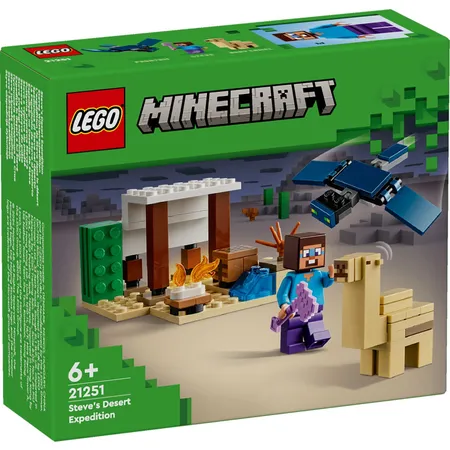 Bild von LEGO® Minecraft™ 21251 Steves Wüstenexpedition, Spielzezug-Set zum Bauen