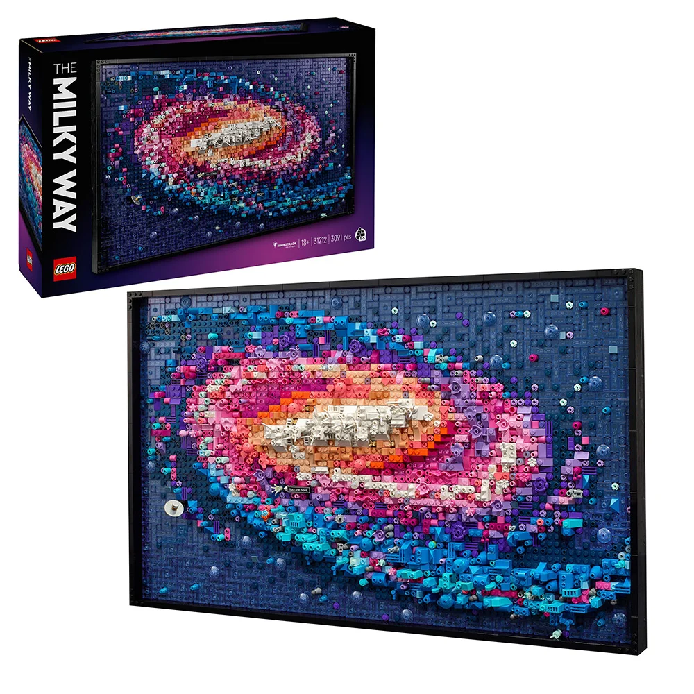 Bild von LEGO® Konstruktionsspielsteine »Die Milchstraßen-Galaxie (31212), LEGO ART«, (3091 St.), Made in Europe