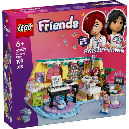Bild von LEGO® Paisleys Zimmer (42647), LEGO Friends Konstruktionsspielsteine, (199 St), Made in Europe
