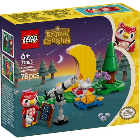 Bild von LEGO® Sternbeobachtung mit Eufemia (77053), LEGO Animal Crossing Konstruktionsspielsteine, (78 St), Made in Europe
