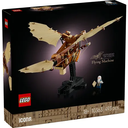 Bild von LEGO® Konstruktionsspielsteine »Leonardo da Vincis Fluggerät (10363), LEGO Icons«, (493 St.), Made in Europe