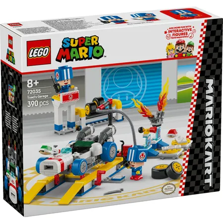 Bild von LEGO® Mario Kart™ – Toads Werkstatt (72035), LEGO Super Mario Konstruktionsspielsteine, (390 St), Made in Europe