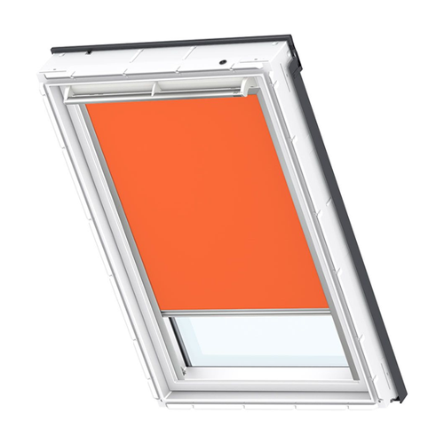 Bild von VELUX Verdunkelungsrollo Uni Orange 4564, 55x118 cm