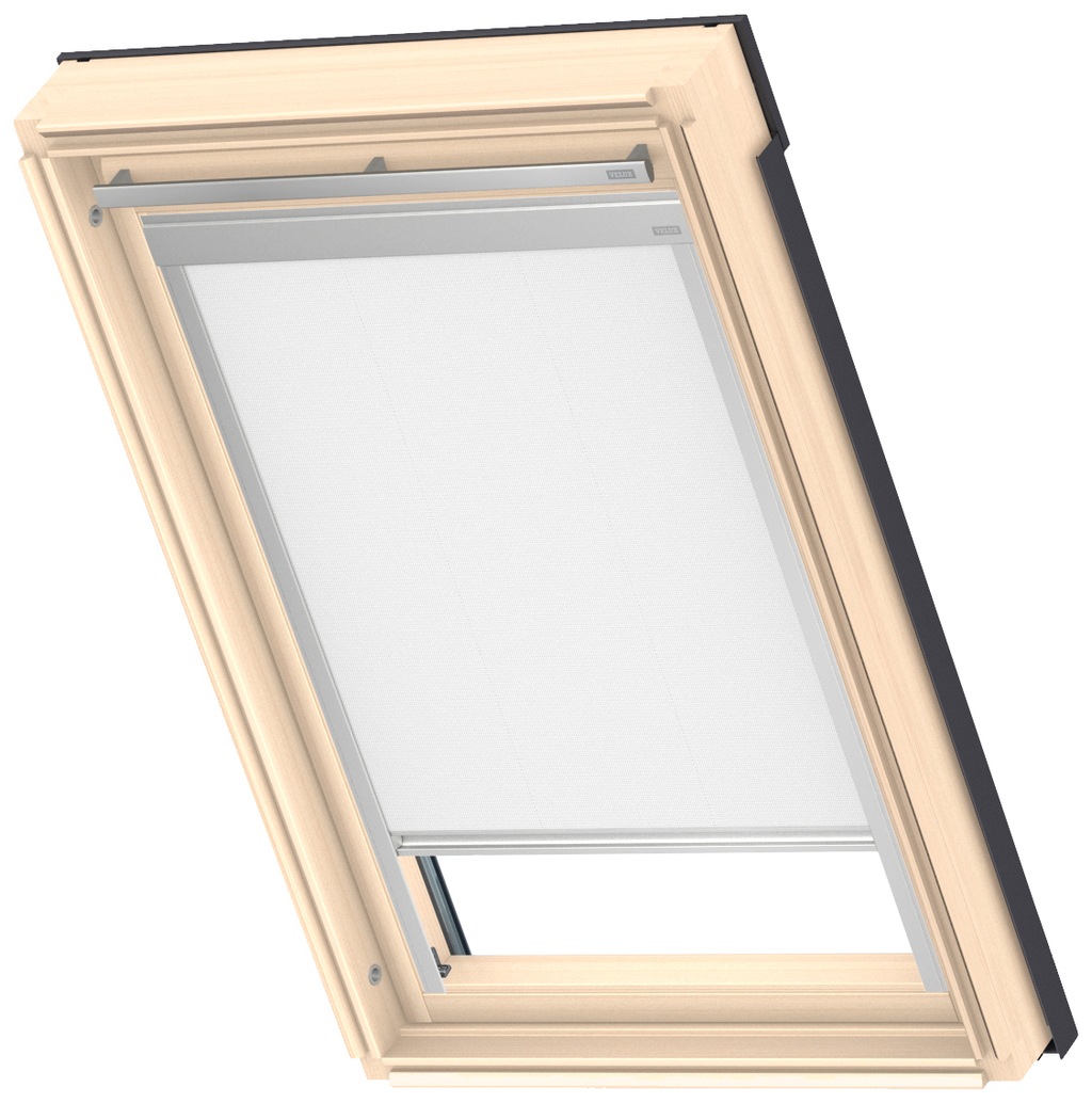 Bild von Verdunklungsrollo DBL S06 4288, VELUX, verdunkelnd, ohne Bohren, in Führungsschienen, VELUX »Pick & Click!«, alufarbene Führungsschienen & Griffleiste