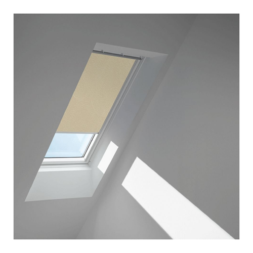Bild von VELUX Verdunkelungsrollo Sandbeige gepunktet/Weiß