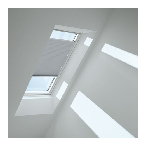 Bild von VELUX Original Plissee FHL – Grau (1282) 55x118 cm