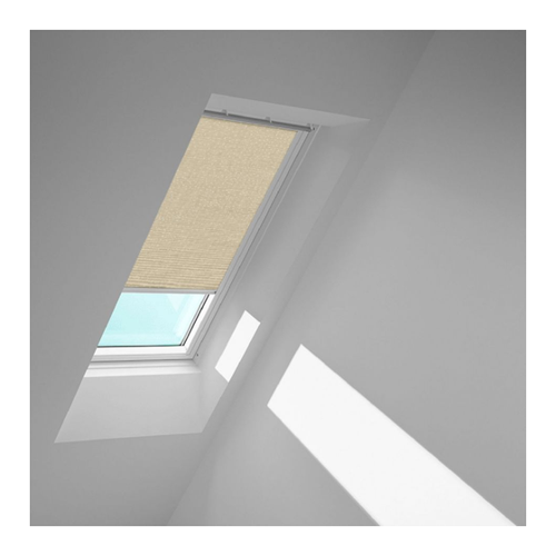 Bild von VELUX Original Sichtschutzrollo (RFL), Sandbeige gepunktet – Ideale Lösung für Ihren Wohnraum