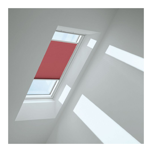 Bild von VELUX Plissee Weinrot 1279 – Elegante Lichtstreuung für Ihr Zuhause