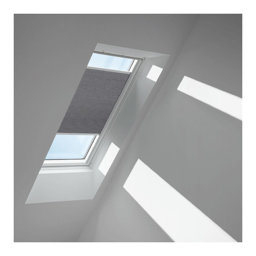 Bild von VELUX Wabenplissee Grautaupe – Hochwertiger Sicht- und Sonnen-Privacy-Schutz