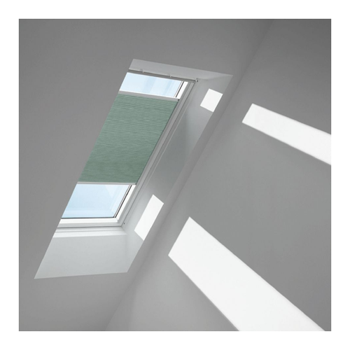 Bild von VELUX Wabenplissee Blassgrün 1168 – Flexibler Lichtschutz für Ihr Zuhause