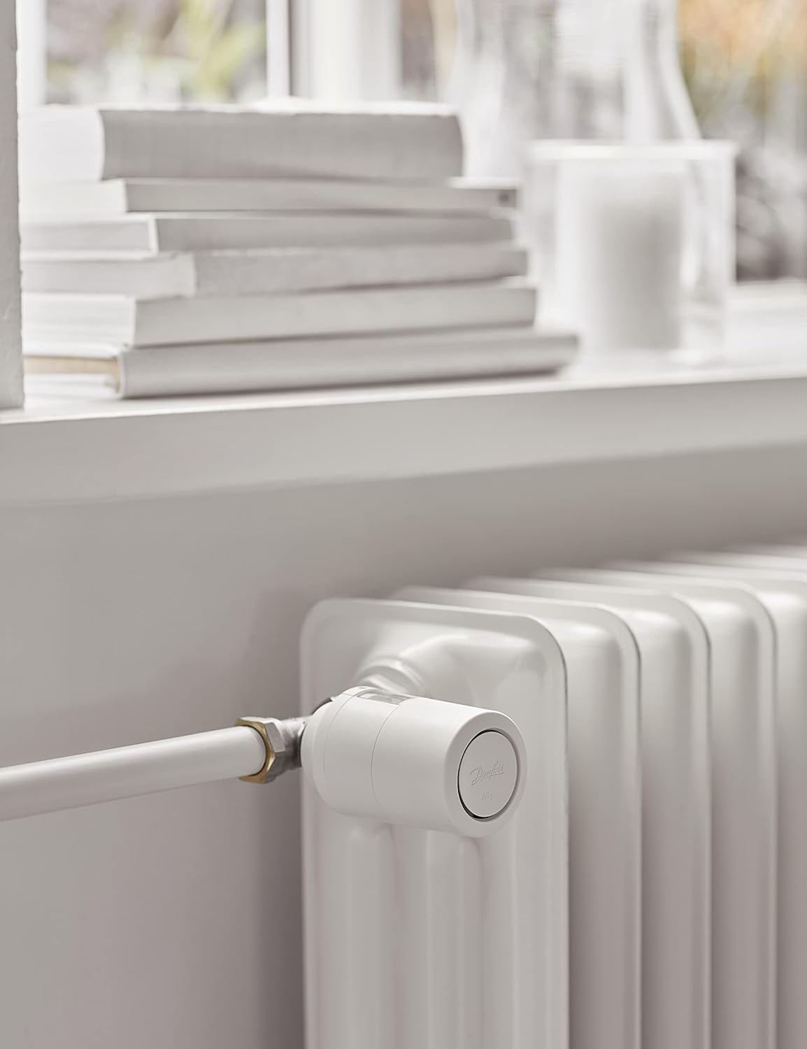 Bild von Danfoss Smart Heizkörperthermostat Ally mit Zigbee Wireless Standard 014G2460, Adaptertyp: RAV, RA, RAVL, M30