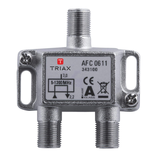 Bild von Triax 343100 Kabelspalter für optimale Signalverteilung