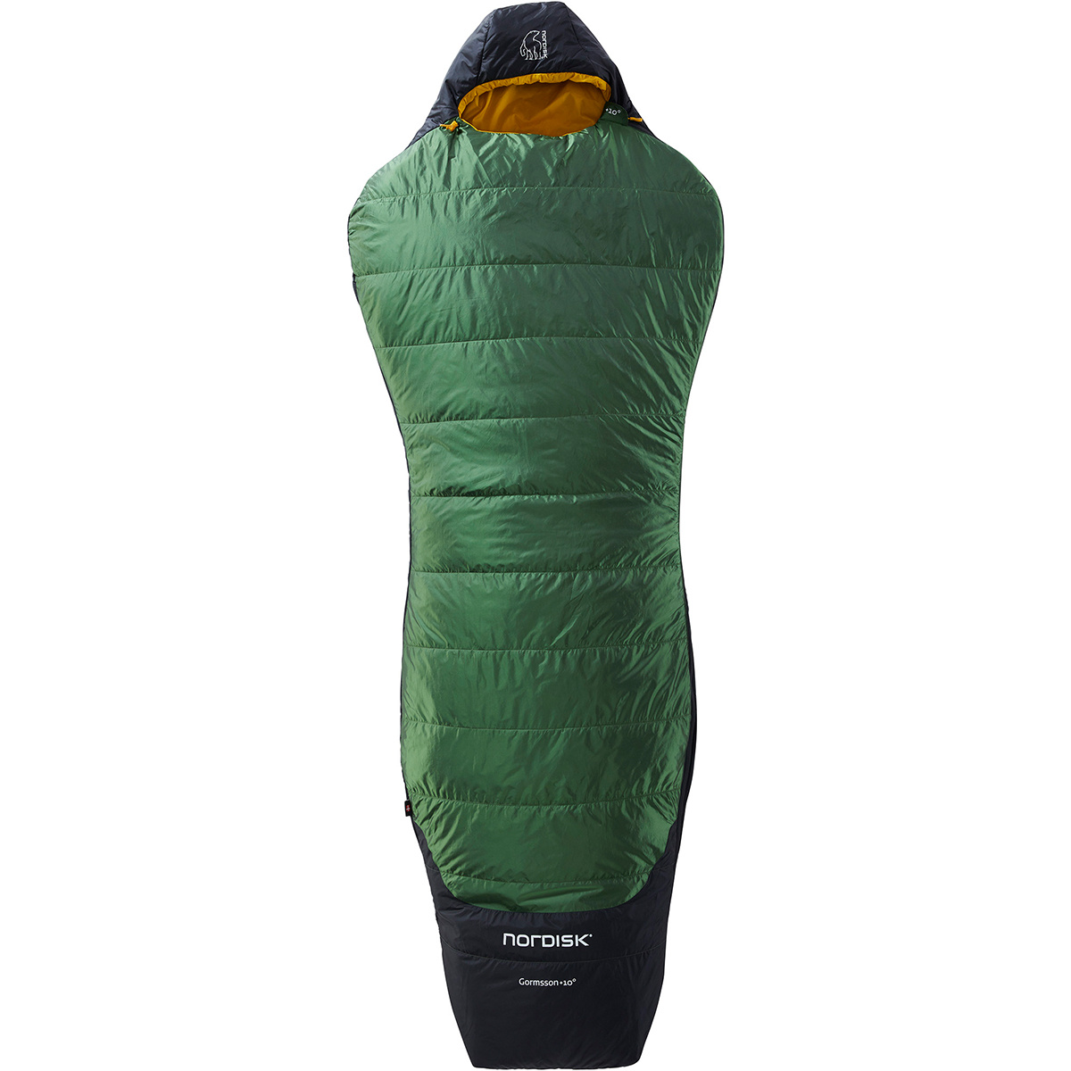 Bild von Nordisk - Gormsson +10 Curve - Kunstfaserschlafsack Gr XL - 220 cm grün/schwarz