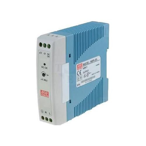 Bild von Moxa Hutschienen-Netzteil Din-Rail MDR-20-15 – Zuverlässige Stromversorgung für Ihre Anwendungen
