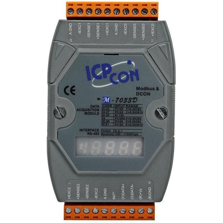 Bild von Moxa MODBUS, 3xRTD, LED, Netzwerk Switch