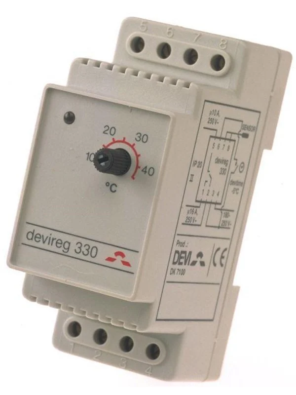 Bild von Danfoss Thermostat 330 5/45 degrees with cable and sensor