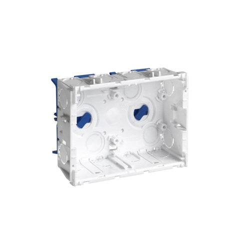 Bild von Tehalit Junction Box Clicline Double SC2-BRN
