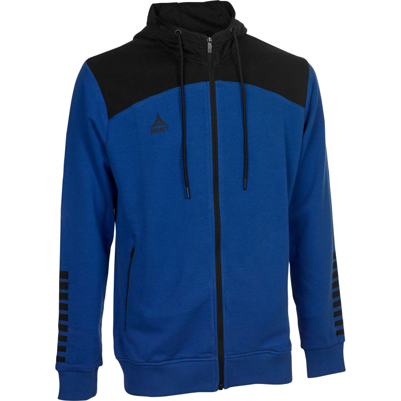 Bild von Select Kapuzen-Sweatjacke Oxford v22 Erwachsene blau schwarz XXXL