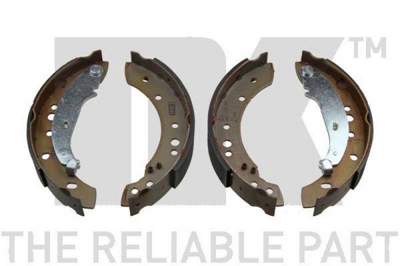 Bild von NK 2799572 Bremsbacken Trommelbremsbacken, Bremsbackensatz 203,2 38 RENAULT: CLIO 2, TWINGO 2, DACIA: Logan I Saloon