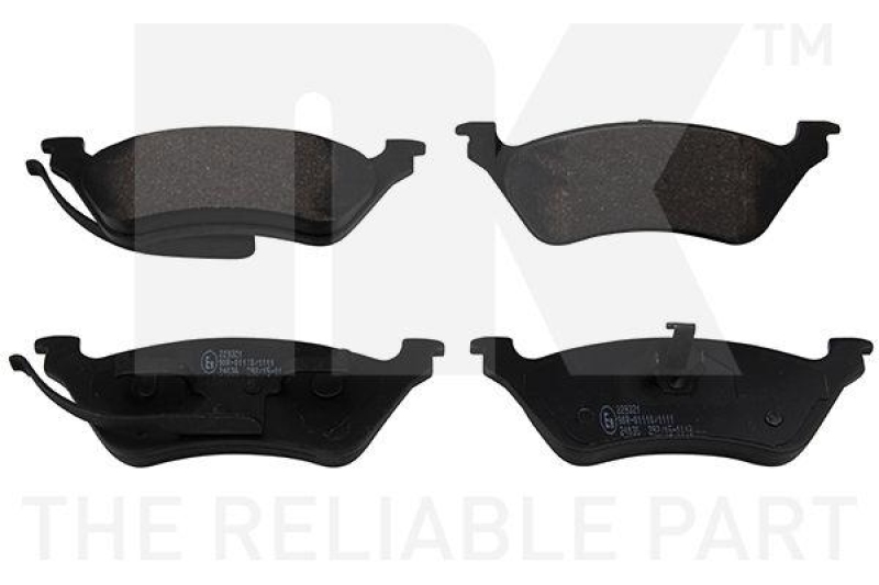 Bild von NK Bremsbel?ge hinten Chrysler Voyager Dodge Caravan