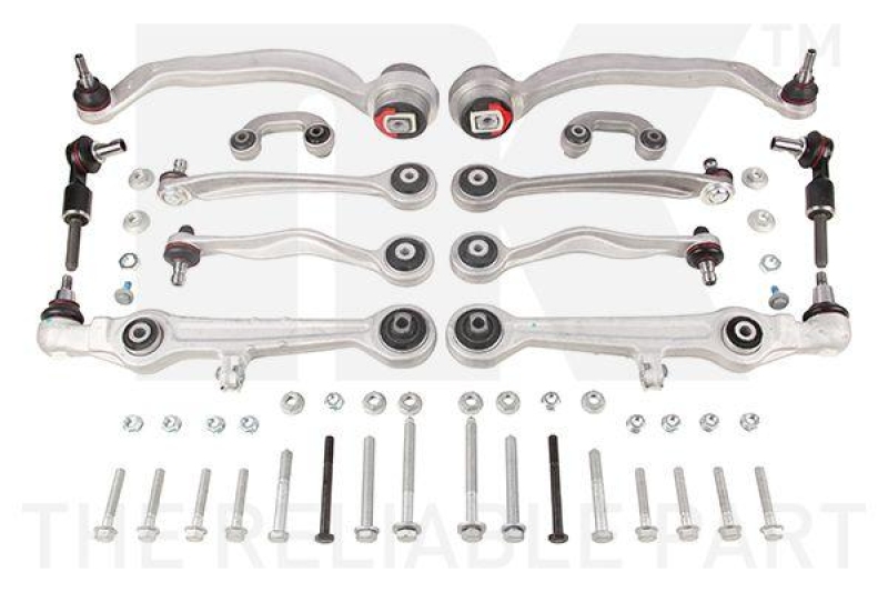 Bild von NK 5014738 Querlenker-Reparatursatz Reparatursatz, Querlenker, Querlenkersatz AUDI: A4 B5 Avant, A6 C5 Avant, A4 B5 Saloon