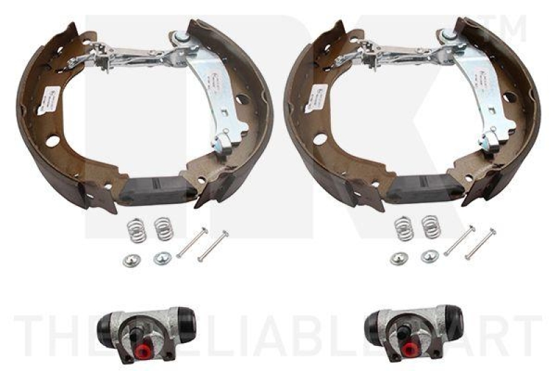 Bild von NK Bremsbackensatz hinten Nissan Kubistar Renault Kangoo