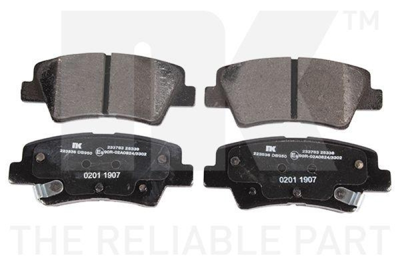 Bild von NK Bremsbel?ge hinten Hyundai I30 Kia Picanto