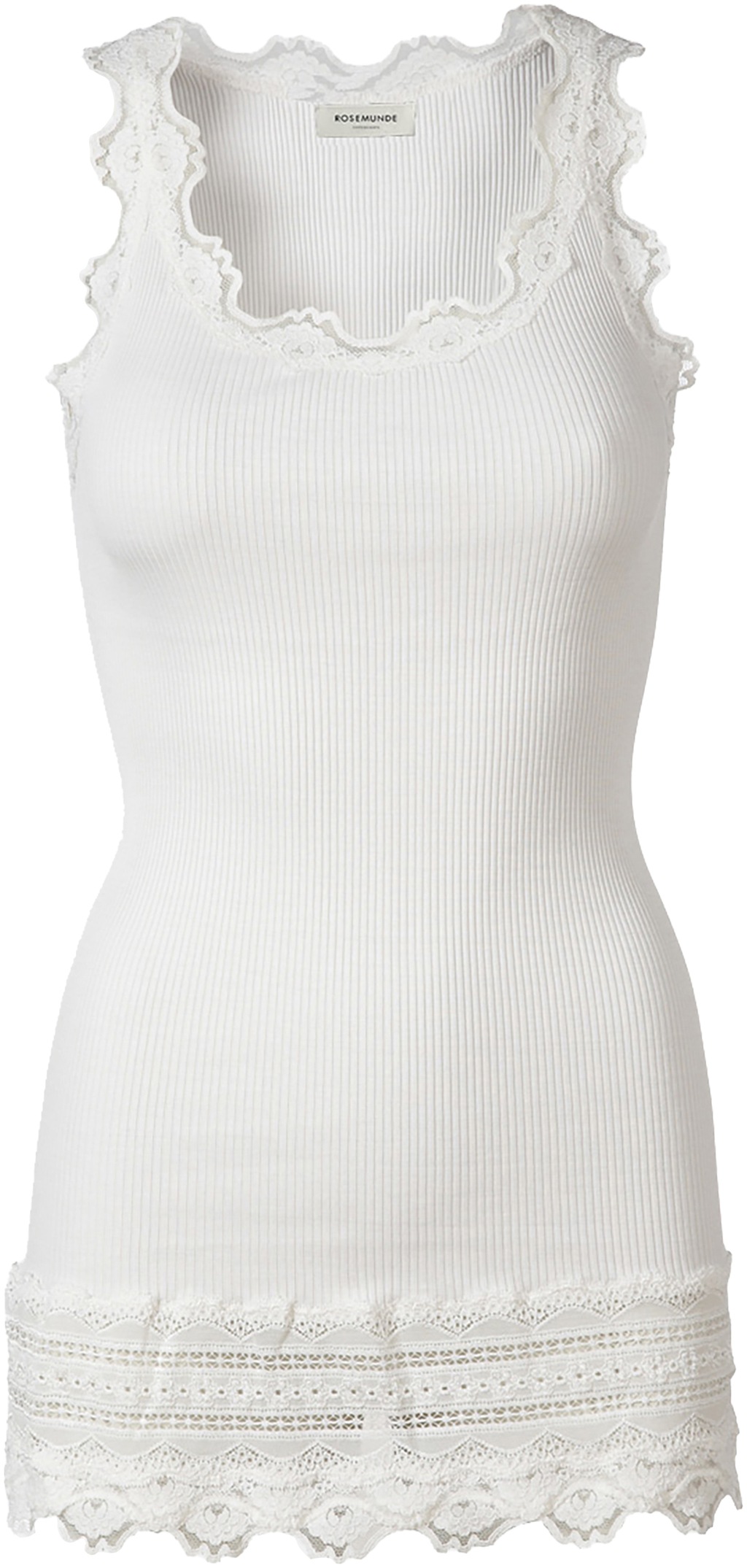 Bild von rosemunde Tanktop "Benita Silk Top Camisole", mit Vintage-Spitze am Ausschnitt, breite elastische Spitze am Saum
