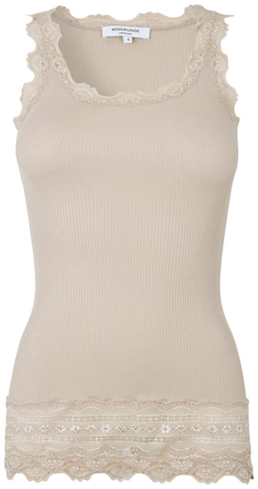 Bild von rosemunde Tanktop »Benita Silk Top Camisole«, mit Vintage-Spitze am Ausschnitt, breite elastische Spitze am Saum