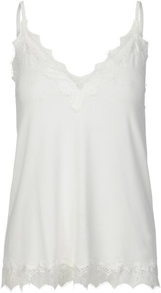 Bild von rosemunde Unterhemd »Billie Strap Top«, wunderschöner Vintage-Spitzenbesatz an Ausschnitt und Saum