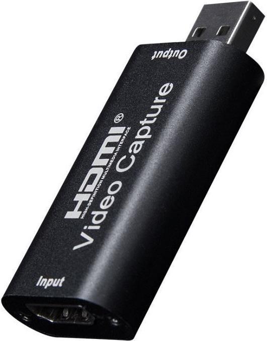 Bild von MicroConnect MC-GEN-CH Kabelschnittstellen-/Gender-Adapter USB A HDMI Schwarz (USB-A, HDMI, 9.50 cm), Data + Video Adapter, Schwarz