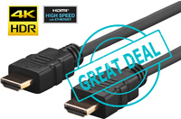 Bild von VivoLink PROHDMIHD1-BULK HDMI-Kabel 1 m HDMI Typ A (Standard) Schwarz (PROHDMIHD1-BULK)