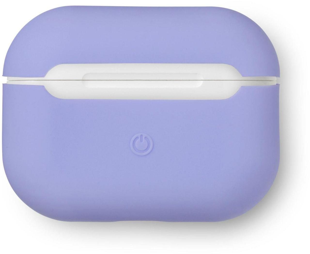 Bild von eSTUFF Silicone Case - Tasche für kabellose Kopfhörer - Silikon - Pale Purple - für Apple AirPods Pro