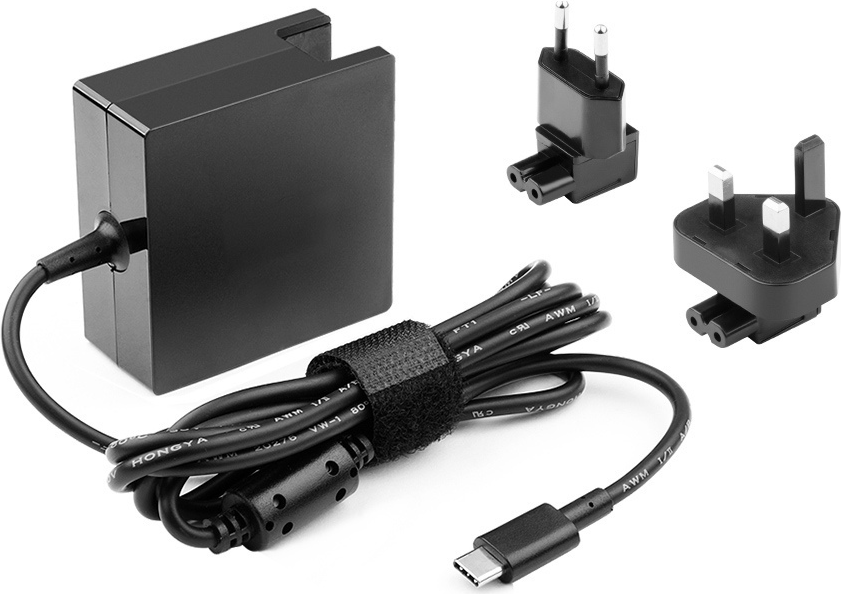 Bild von CoreParts MBXLE-AC0017 Netzteil & Spannungsumwandler Indoor 65 W Schwarz (65 W), Notebook Netzteil, Schwarz