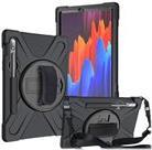 Bild von eSTUFF Defender Case - Hintere Abdeckung für Tablet - Silikon, Polycarbonat - Schwarz - 27,90cm (11) - für Samsung Galaxy Tab S7 (ES681843-BULK)