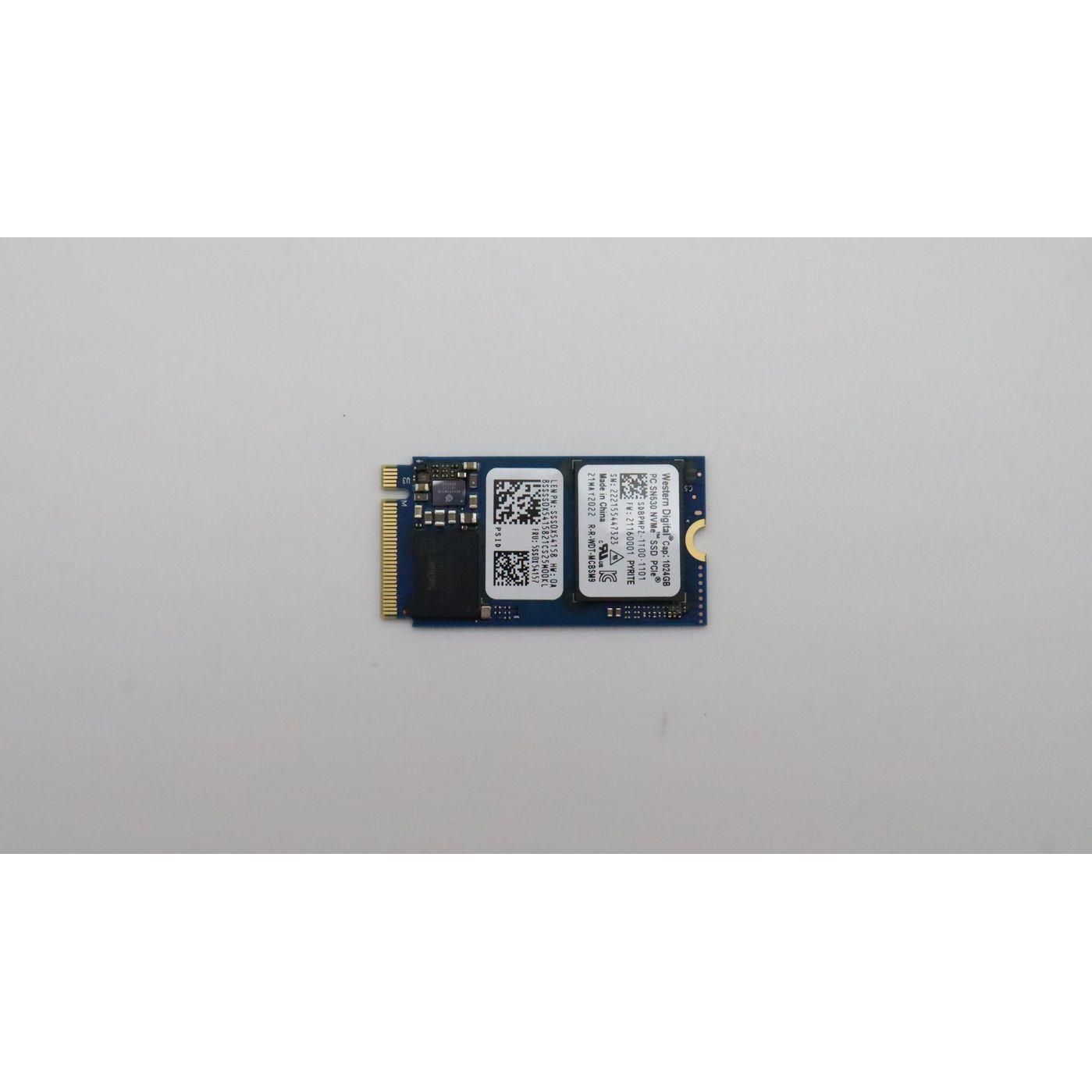 Bild von Lenovo Western Digital SN530 1TB (1 TB, M.2 2242), Festplatte
