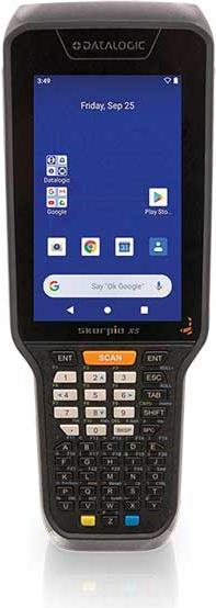 Bild von Datalogic Skorpio X5 - Kit - Datenerfassungsterminal - robust - Android 10 - 32GB - 10,9 cm (4.3) Farbe TFT (800 x 480) - Kamera auf Rückseite - Barcodeleser - (2D-Imager) - USB-Host - microSD-Steckplatz - Wi-Fi 5, NFC, Bluetooth (943500058)