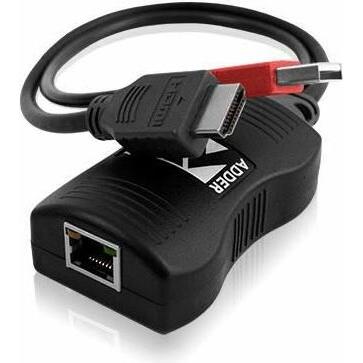 Bild von Adder Digital AV Single Transmitter, KVM Switch, Schwarz