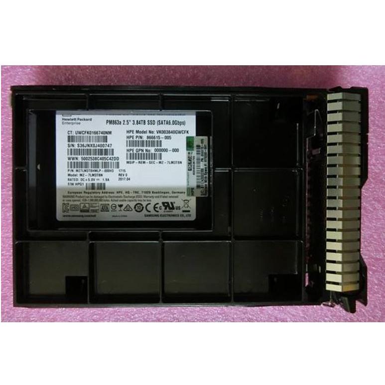 Bild von HPE SSD 3.84TB 6G SATA RI (3840 GB), SSD