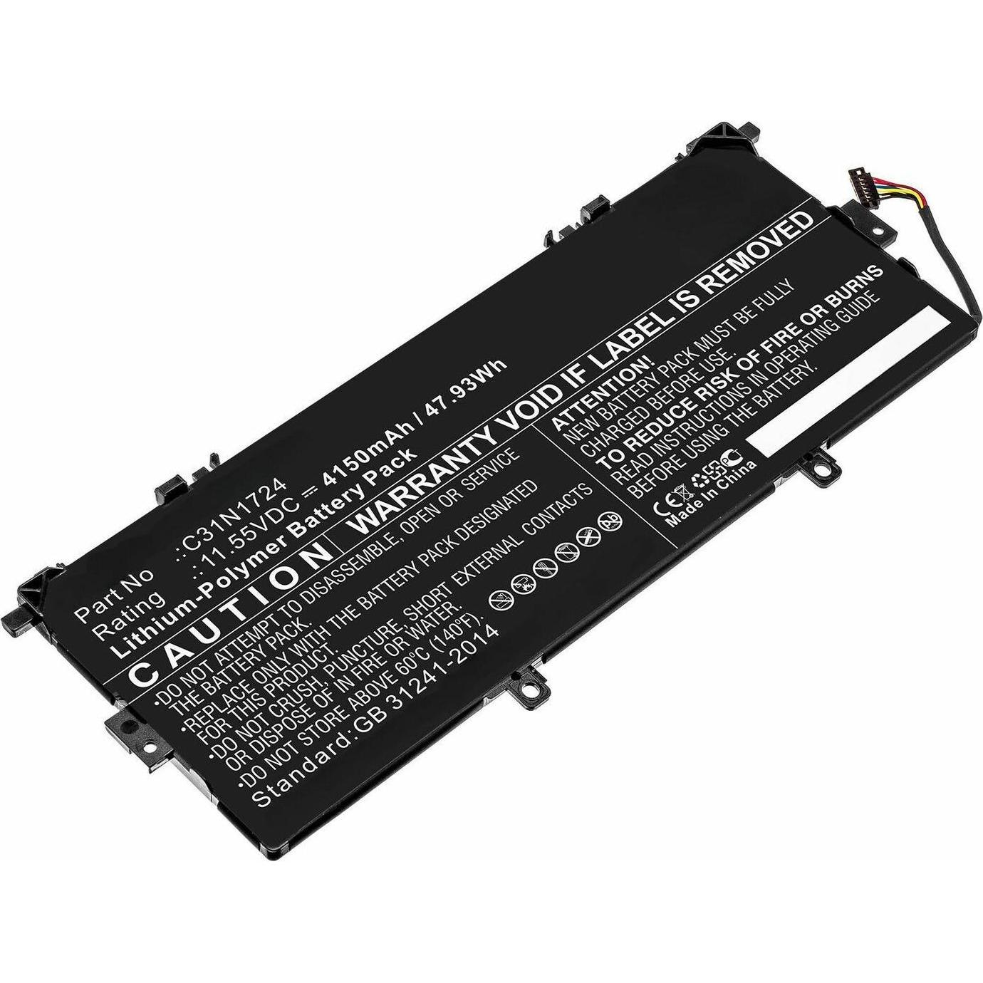 Bild von CoreParts Laptop Battery for Asus, Notebook Akku
