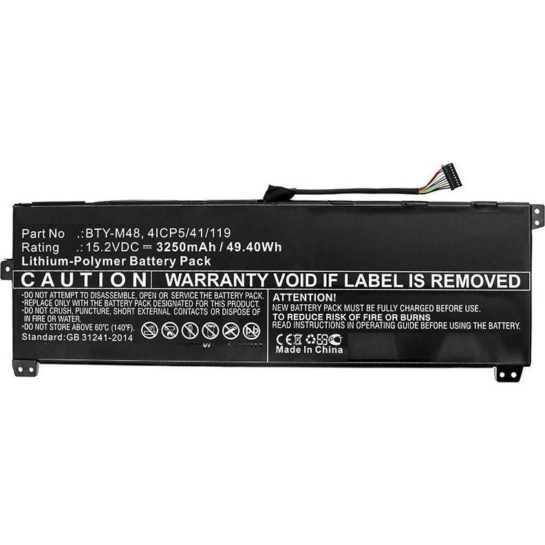 Bild von CoreParts Laptop Battery for Mechrevo (3250 mAh), Notebook Akku, Schwarz
