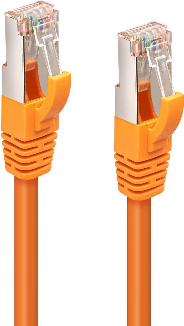 Bild von Microconnect MC-SFTP6A075O. Kabellänge: 7,5 m, Kabelstandard: Cat6a, Kabelschirmung: S/FTP (S-STP), Anschluss 1: RJ-45, Anschluss 2: RJ-45, Beschichtung Steckerkontakte: Gold, Datenübertragungsrate: 10000 Mbit/s (MC-SFTP6A075O)