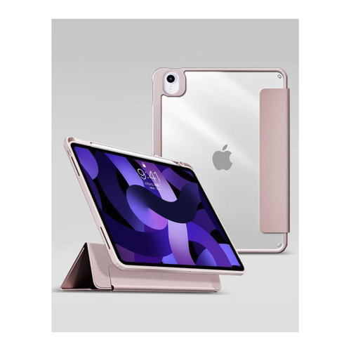 Bild von eSTUFF Boston Flip-Hülle für das Apple iPad 10. Generation - Pink/Clear