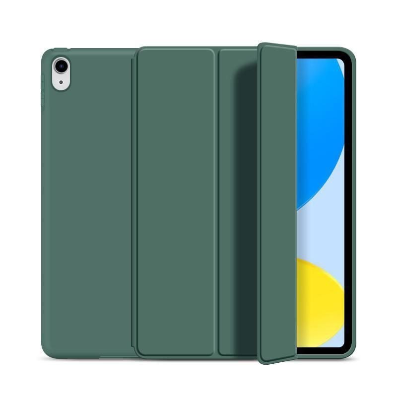 Bild von eSTUFF Denver - Flip-Hülle für Tablet - Polyurethan, Thermoplastisches Polyurethan (TPU) - Dunkelgrün - 10.9 - für Apple 10.9  iPad (10. Generation) (ES68203002-BULK)