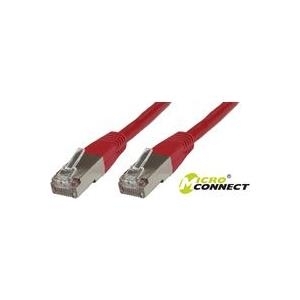 Bild von MicroConnect - Netzwerkkabel - RJ-45 (M) zu RJ-45 (M) - 20,0m - SFTP, PiMF - CAT 6 - halogenfrei, verseilt - Rot (SSTP620R)