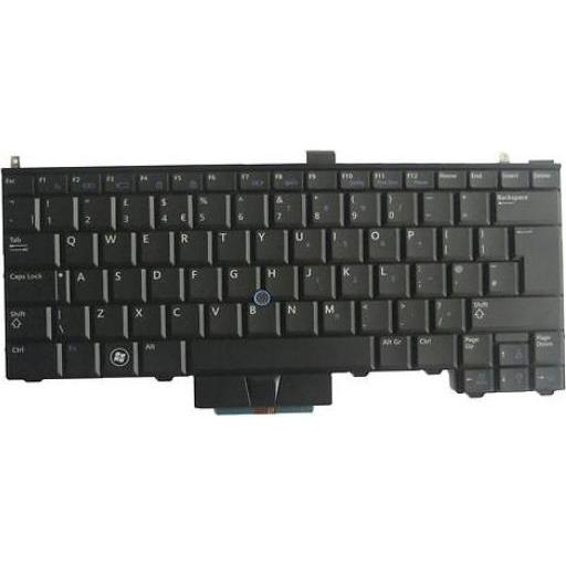Bild von Dell Keyboard (ENGLISH), Notebook Ersatzteile, Schwarz