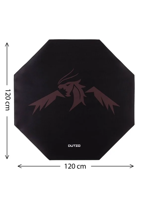 Bild von DUTZO Fushi Gaming Floor mat - Schwarz / Braun