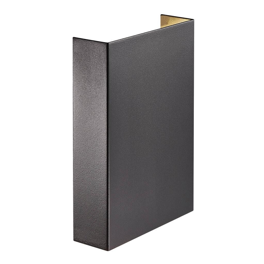 Bild von Nordlux Fold 15 Außenwandleuchte LED 2x150lm schwarz inkl. Schablonen